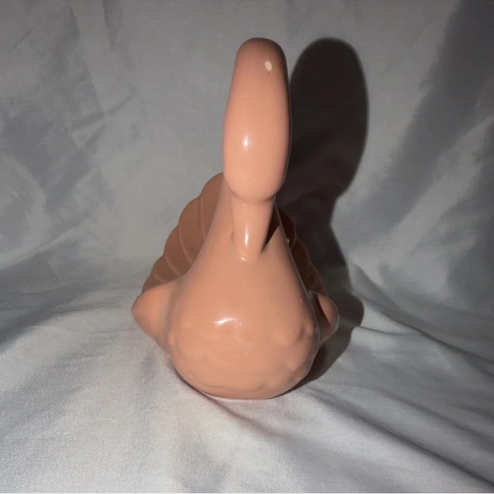 Vintage MCM Pink Ceramic Swan - Picture 9 of 9